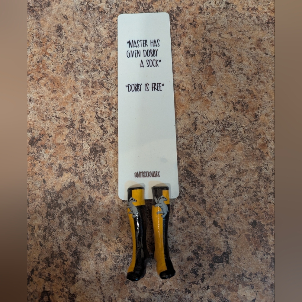 Harry Potter Dobby Quote Bookmark - Hufflepuff